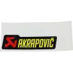 Αυτοκόλλητο AKRAPOVIC MT-07 /MT-09 Αυτοκόλλητο AKRAPOVIC MT-07 /MT-09 thumb