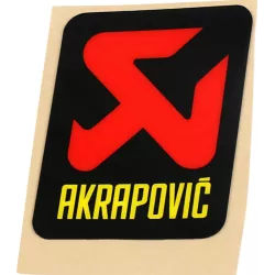 Αυτοκόλλητο AKRAPOVIC 60X70 Αυτοκόλλητο AKRAPOVIC 60X70