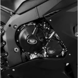 Προστατευτικό κάλυμμα κινητήρα R&G RACING Race Series Right Crankcase Protection Cover (Clutch) - Black Honda CBR1000RR-R Fireblade SP