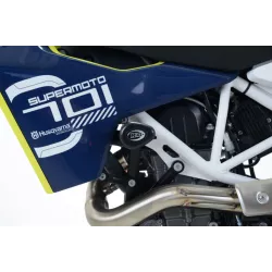 Προστατευτικά μανιτάρια μηχανής R&G RACING Aero Crash Protectors Black Husqvarna 701 Supermoto