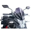 Ζελατίνα μοτοσυκλέτας PUIG New Generation Sport Kawasaki ER-6N 12-16 Dark Smoke