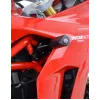 Προστατευτικά μανιτάρια μηχανής R&G RACING Aero Crash Protectors Black Non Drill Kit Ducati Supersport