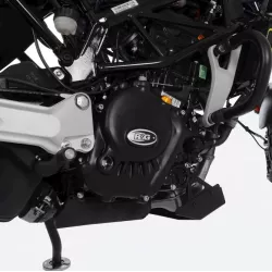 Προστατευτικό κάλυμμα κινητήρα R&G RACING Race Series Right Crankcase Protection Cover - Black Husqvarna Svartpilen 125 21-23