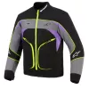 Μπουφάν μηχανής ALPINESTARS UNITE BLACK/ASPHALT/VIOLET