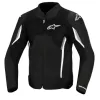 Μπουφάν μηχανής ALPINESTARS AST AIR V3 BLACK/GRAY/WHITE