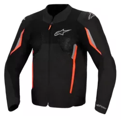 Μπουφάν μηχανής ALPINESTARS AST AIR V3 BLACK/GRAY/RED FLUO