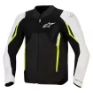 Μπουφάν μηχανής ALPINESTARS AST AIR V3 BLACK/SILVER/YELLOW FLUO thumb