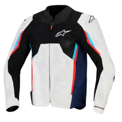 Μπουφάν μηχανής ALPINESTARS AST AIR V3 SILVER/BLUE/RED