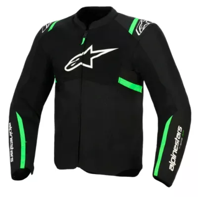 Μπουφάν μηχανής ALPINESTARS  T-SPS AIR V2 BLACK/FLUO GREEN