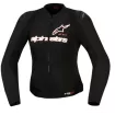 Γυναικείο μπουφάν μηχανής ALPINESTARS STELLA SMX AIR BLACK/WHITE/RED FLUO thumb