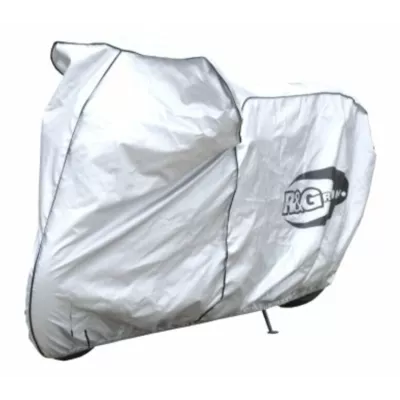 Κάλυμμα μοτοσυκλέτας R&G Racing Outdoor Protective Cover Silver - Moto / Scooter - Universal