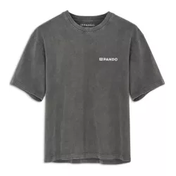 Κοντομάνικο μπλουζάκι PANDO MOTO ALEX RUNA – ACID Washed Oversized