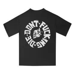 Κοντομάνικο μπλουζάκι PANDO MOTO LUKE DON’T DIE BLACK – Oversized Κοντομάνικο μπλουζάκι PANDO MOTO LUKE DON’T DIE BLACK – Oversized