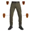 Παντελόνι μηχανής PANDO MOTO MARK OLIVE AAA Cordura® and Balistex® - LONG thumb