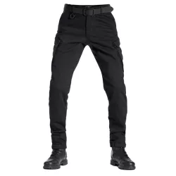 Παντελόνι μηχανής PANDO MOTO MARK BLACK AAA Cordura® and Balistex® - SHORT