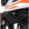 Προστατευτικά μανιτάρια μηχανής R&G RACING Aero Crash Protectors - Black KTM 390 Adventure