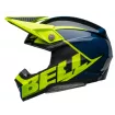 Κράνος motocross BELL Moto 10 Spherical - Sliced Matte/Gloss Retina/Blue thumb