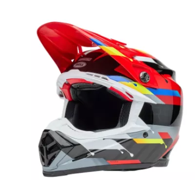 Κράνος motocoss BELL Moto-9S Flex - Renen Nova Gloss Black/Red