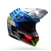 Κράνος motocross BELL Moto 10 Spherical - Pro Circuit 25 Gloss Blue/White