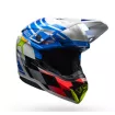 Κράνος motocross BELL Moto 10 Spherical - Pro Circuit 25 Gloss Blue/White thumb