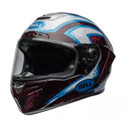 Κράνος μηχανής BELL Race Star DLX Flex - Xenon Gloss Red/Silver Κράνος μηχανής BELL Race Star DLX Flex - Xenon Gloss Red/Silver