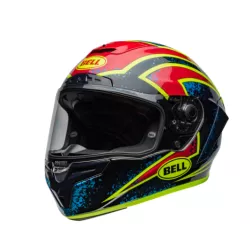 Κράνος μηχανής BELL Race Star DLX Flex - Xenon Gloss Blue/Retina Κράνος μηχανής BELL Race Star DLX Flex - Xenon Gloss Blue/Retina