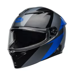 Κράνος μηχανής BELL Lithium Mips - Shear Gloss Gray/Blue