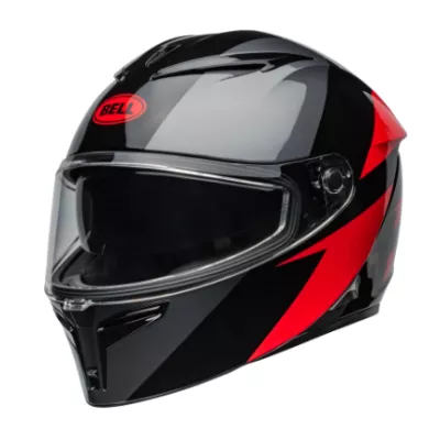 Κράνος μηχανής BELL Lithium Mips - Shear Gloss Gray/Red