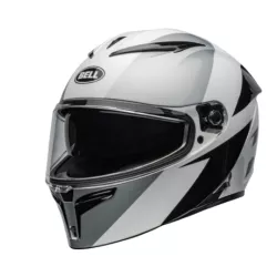 Κράνος μηχανής BELL Lithium Mips - Shear Gloss Gray/White