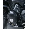 Προστατευτικό κάλυμμα κινητήρα R&G RACING Left Crankcase Protection Cover Black Triumph Daytona 675/ Speed Triple 675/765 thumb