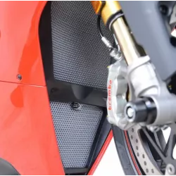 Προστατευτικό ψυγείου μοτοσυκλέτας R&G Racing Radiator guard Black - Ducati Panigale V4 1100 20-24