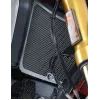 Προστασία ψυγείου μοτοσυκλέτας R&G Racing Aluminium Radiator guard Titanium - Ducati monster 1200 14-20