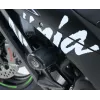 Προστατευτικά μανιτάρια μηχανής R&G RACING Crash Protector Kit Black Kawasaki ZX-10R
