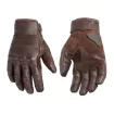Γάντια μηχανής Pando Moto ONYX BROWN  thumb