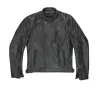 Μπουφάν μηχανής PANDO MOTO TWIN LEATHER BLACK