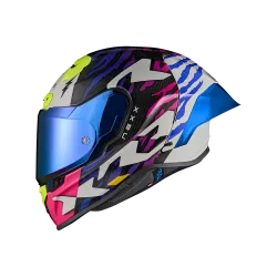 Κράνος μηχανής NEXX X.R3R ZIGER PURPLE/BLUE