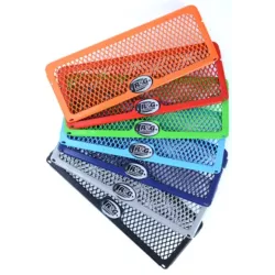 Προστατευτικό ψυγείου μοτοσυκλέτας R&G RACING Radiator Guard - Titanium Triumph Speed Triple 1200 RS 21-26