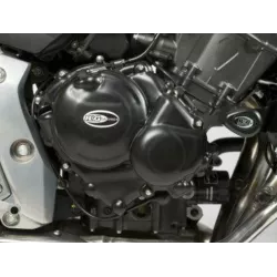 Προστατευτικό κάλυμμα κινητήρα R&G RACING Right Crankcase Protection Cover Black Honda CB600F