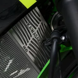 Προστατευτικό ψυγείου μοτοσυκλέτας R&G RACING Stainless Steel Radiator guard - Kawasaki Ninja 125 19-26