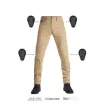 Παντελόνι μηχανής PANDO MOTO ROBBY BEIGE - Slim-fit Cordura® thumb