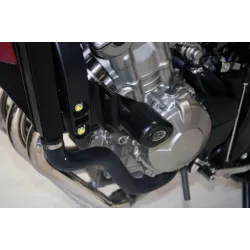 Προστατευτικά μανιτάρια μηχανής R&G RACING Aero Crash Protectors Black Honda CB600N/F Hornet
