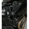 Προστατευτικά μανιτάρια μηχανής R&G RACING Aero Crash Protectors Black Kawasaki ER-6 N 12-16