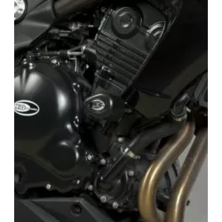 Προστατευτικά μανιτάρια μηχανής R&G RACING Aero Crash Protectors Black Kawasaki ER-6 N 12-16