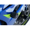 Προστατευτικά μανιτάρια μηχανής R&G RACING Aero Race Crash Protectors Black Suzuki GSX-R1000 17-21