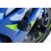 Προστατευτικά μανιτάρια μηχανής R&G RACING Aero Race Crash Protectors Black Suzuki GSX-R1000 17-21 thumb