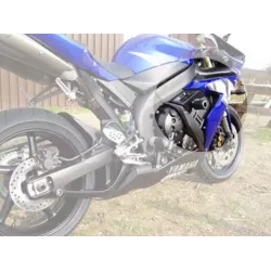 Προστατευτικά μανιτάρια μηχανής R&G RACING Classic Crash Protectors Black Yamaha YZF-R1 04-06