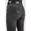 Γυναικείο παντελόνι μηχανής PANDO MOTO Kaya Slim Grey - Slim-Fit Armalith® - SHORT  thumb