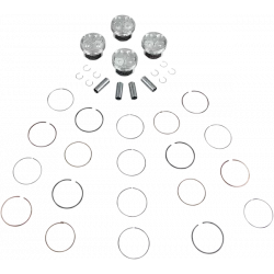 Πιστόνι μοτοσυκλέτας κιτ WISECO PISTON KIT R6 4V DOMED Πιστόνι μοτοσυκλέτας κιτ WISECO PISTON KIT R6 4V DOMED