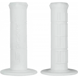 Χειρολαβές μοτοσυκλέτας SCAR HALF WAFFLE ΑΣΠΡΟ Χειρολαβές μοτοσυκλέτας SCAR HALF WAFFLE ΑΣΠΡΟ