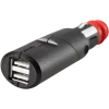 Φορτιστής μοτοσυκλέτας SW-MOTECH USB 3 με διπλή θύρα Φορτιστής μοτοσυκλέτας SW-MOTECH USB 3 με διπλή θύρα